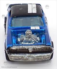 Blue - Black roof